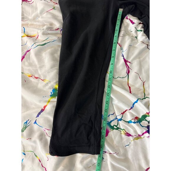 Women's Lululemon True Self Crop Black Size 12 - Picture 5 of 5